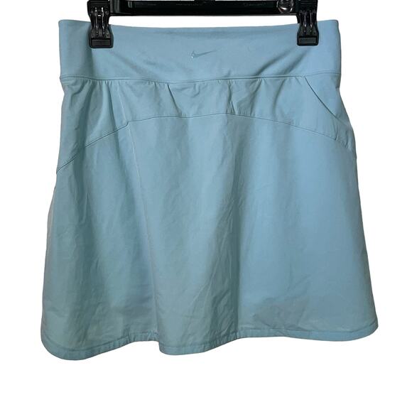 Nike Women's Dri-FIT Bliss Mid-Rise Skort blue XS - Picture 3 of 7